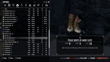 Mod For Equipment Slots : r/skyrimmods .